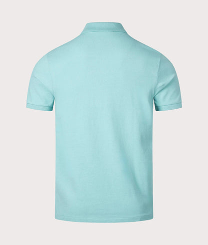 Custom Slim Fit Mesh Polo Shirt
