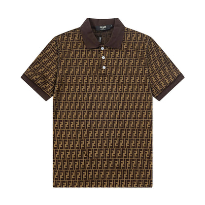 250305 New high quality jacquard fabric POLO shirt