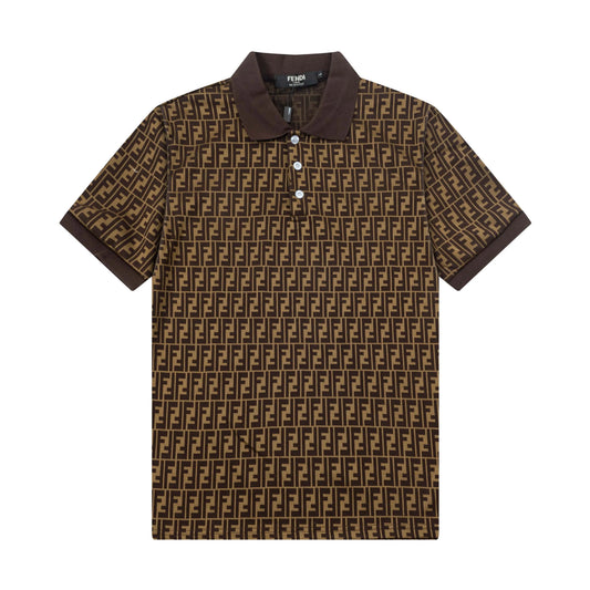 250305 New high quality jacquard fabric POLO shirt