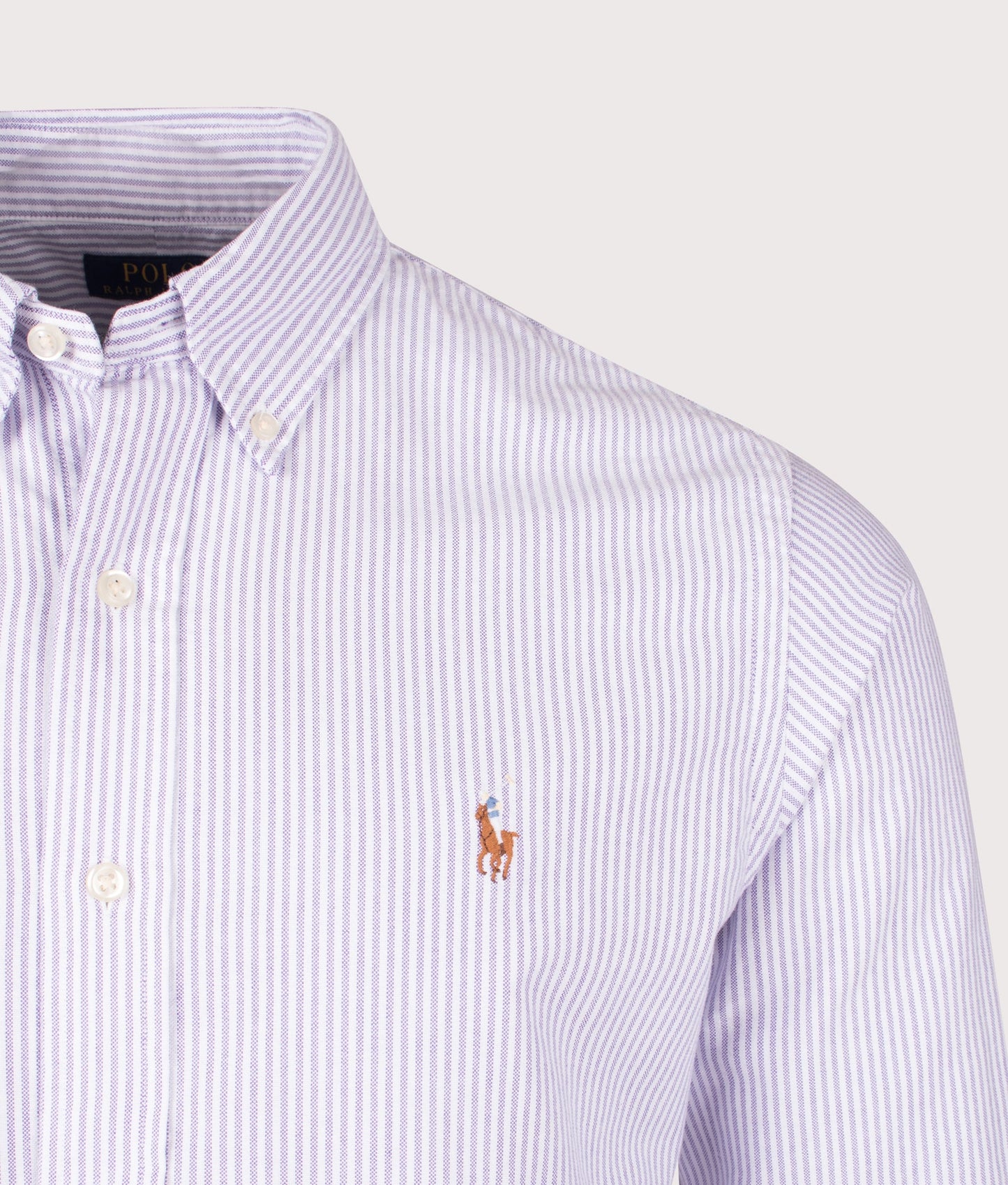 Custom Fit Striped Oxford Shirt