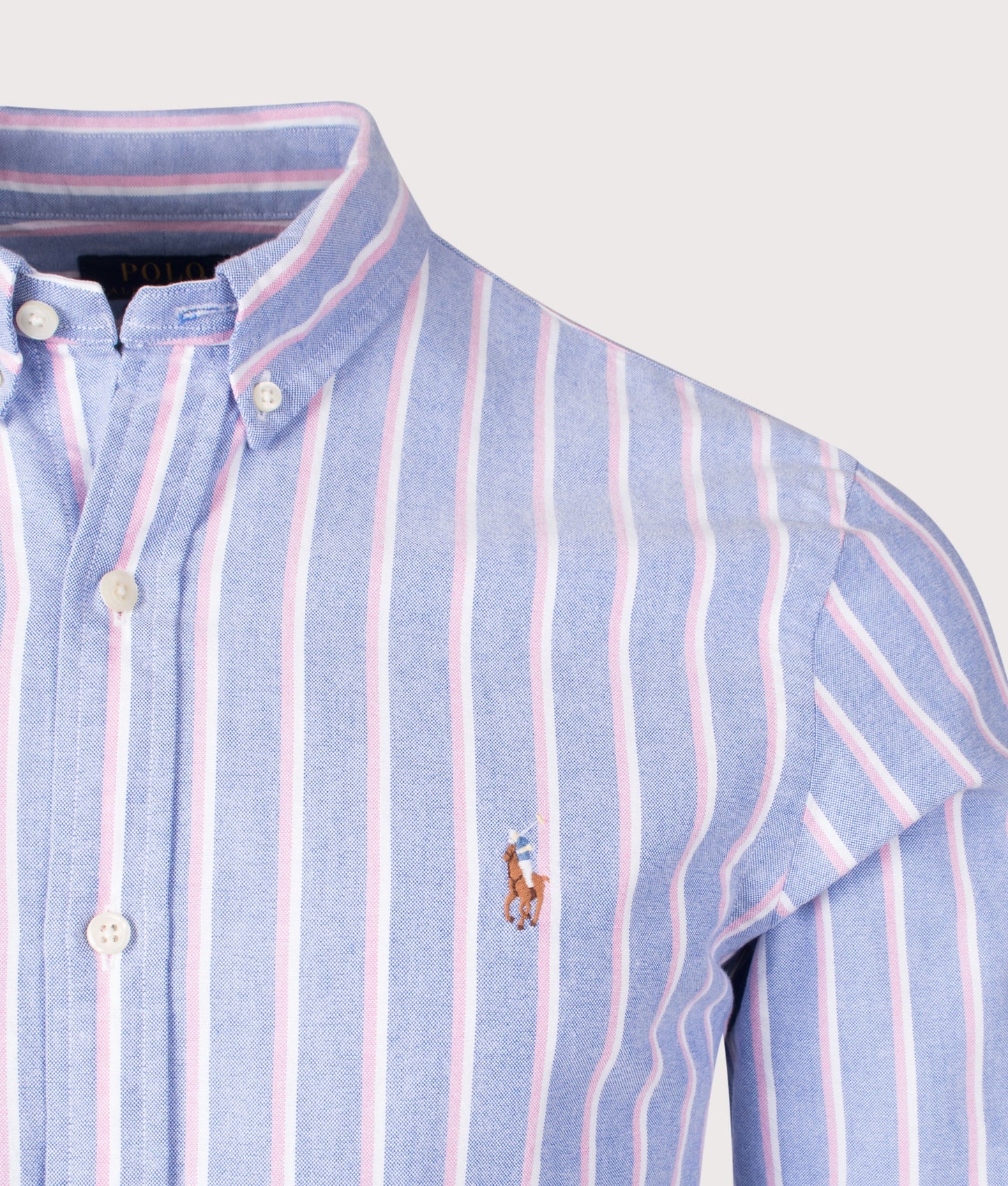 Slim Fit Striped Oxford Shirt