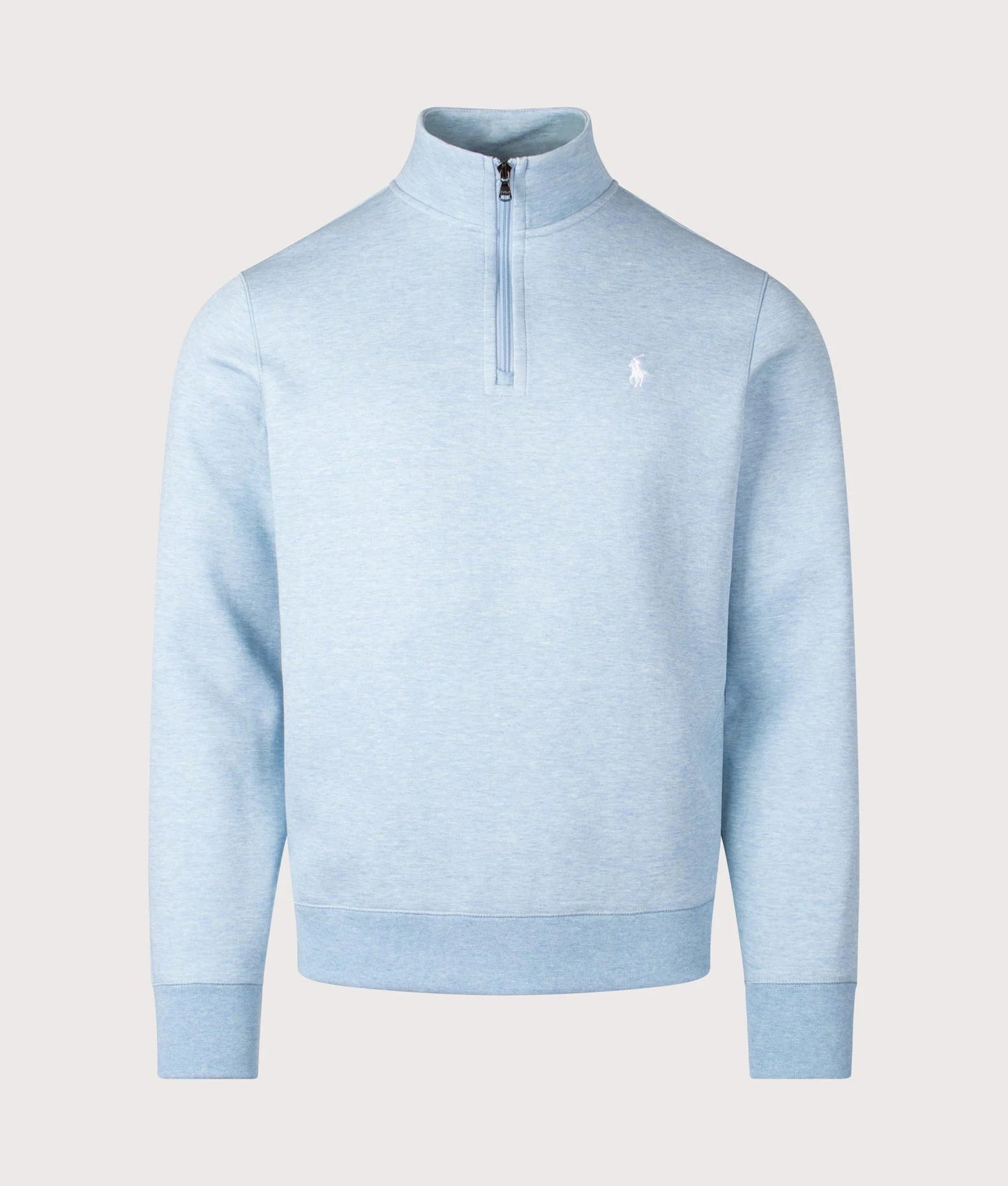Double-Knit Quarter Zip Sweatshirt