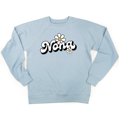 DAISY - NONA - w/ Full Daisy on Back - Lightweight Pullover Sweater