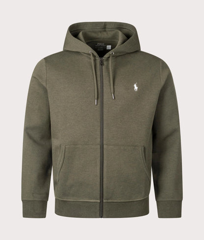 Zip Through Double Knit Hoodie
