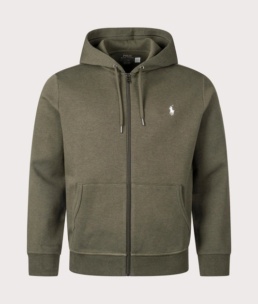 Zip Through Double Knit Hoodie