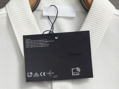 260113 New high-quality towel collar polo with triangular logo
