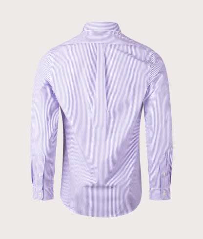 Slim Fit Striped Poplin Shirt