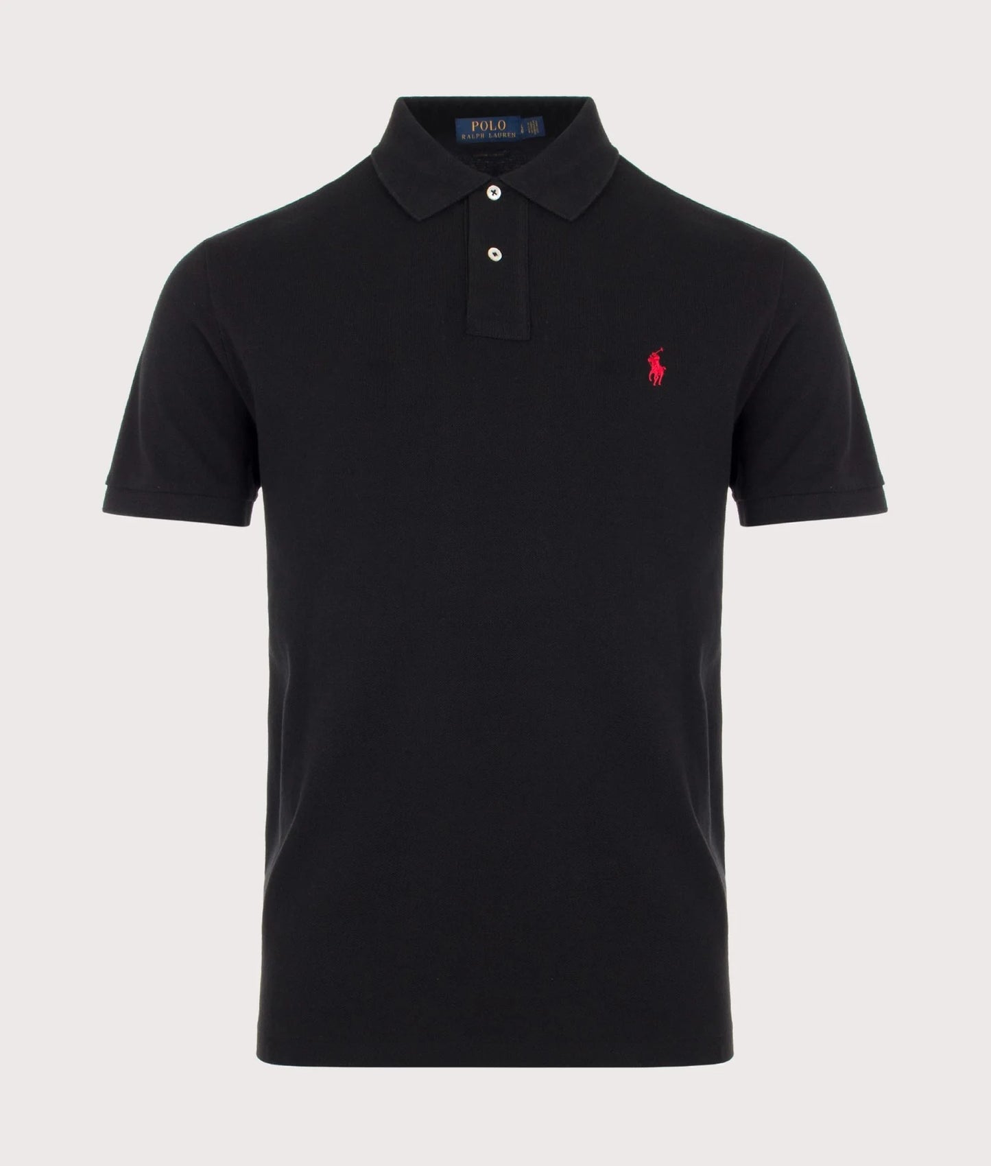 Custom Slim Fit Mesh Polo Shirt