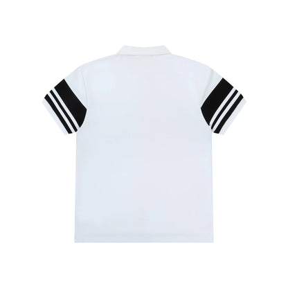 260415 New high-quality gradient collar polo shirt