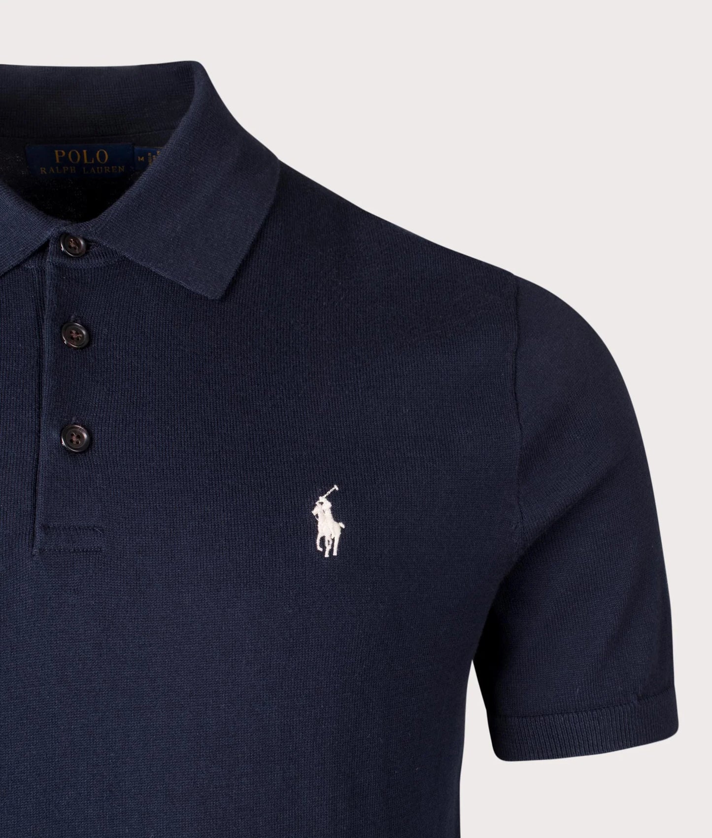 Cotton Knitted Polo Shirt
