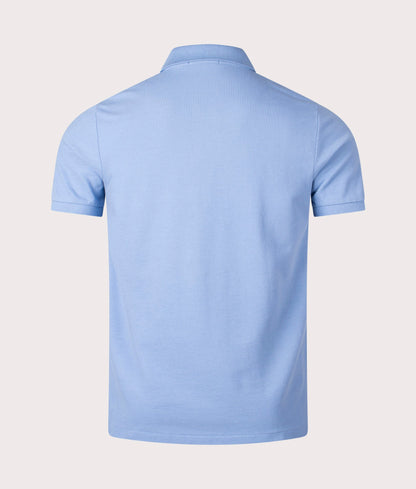 Custom Slim Fit Mesh Polo Shirt
