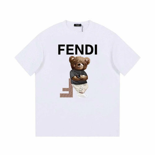 Bear Print T Shirt