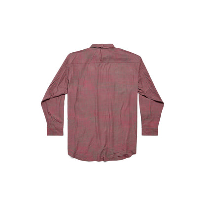 MEN'S FLUID SHIRT IN RED/GREY