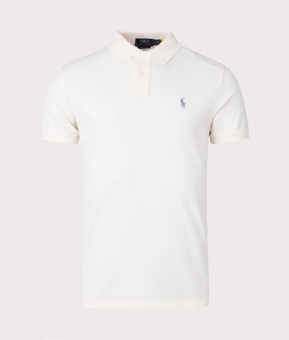 Custom Slim Fit Mesh Polo Shirt