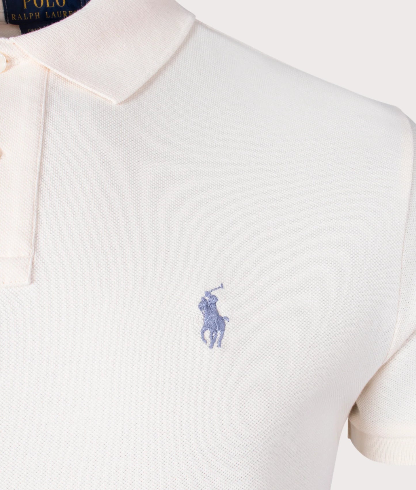 Custom Slim Fit Mesh Polo Shirt