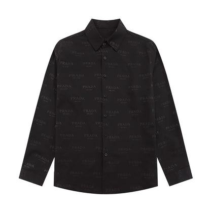 0808 New silk skin-friendly long-sleeved shirt