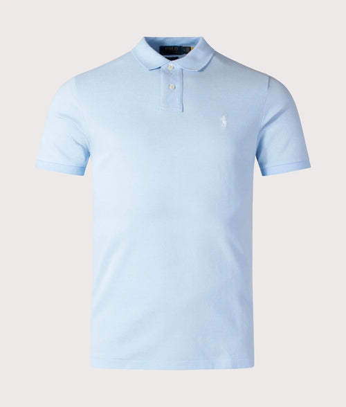 Custom Slim Fit Mesh Polo Shirt