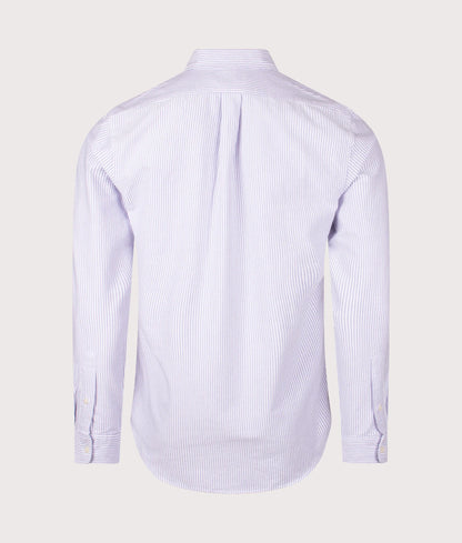 Custom Fit Striped Oxford Shirt