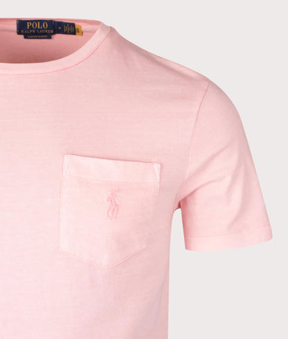 Custom Slim Mineral-Dyed Pocket T-Shirt