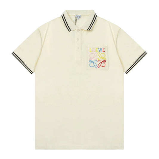 1211 New monogram embroidered polo shirt