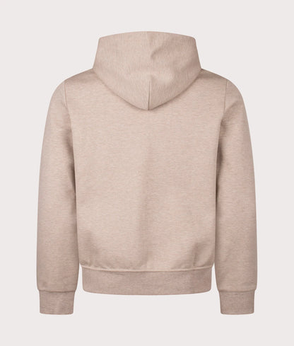 Zip Through Double Knit Hoodie