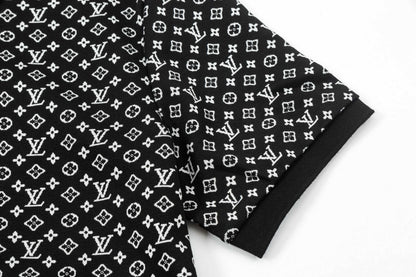 250305 New high quality jacquard fabric POLO shirt
