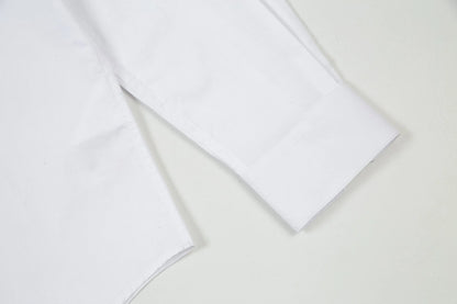0730 New simple and stylish long-sleeved shirt