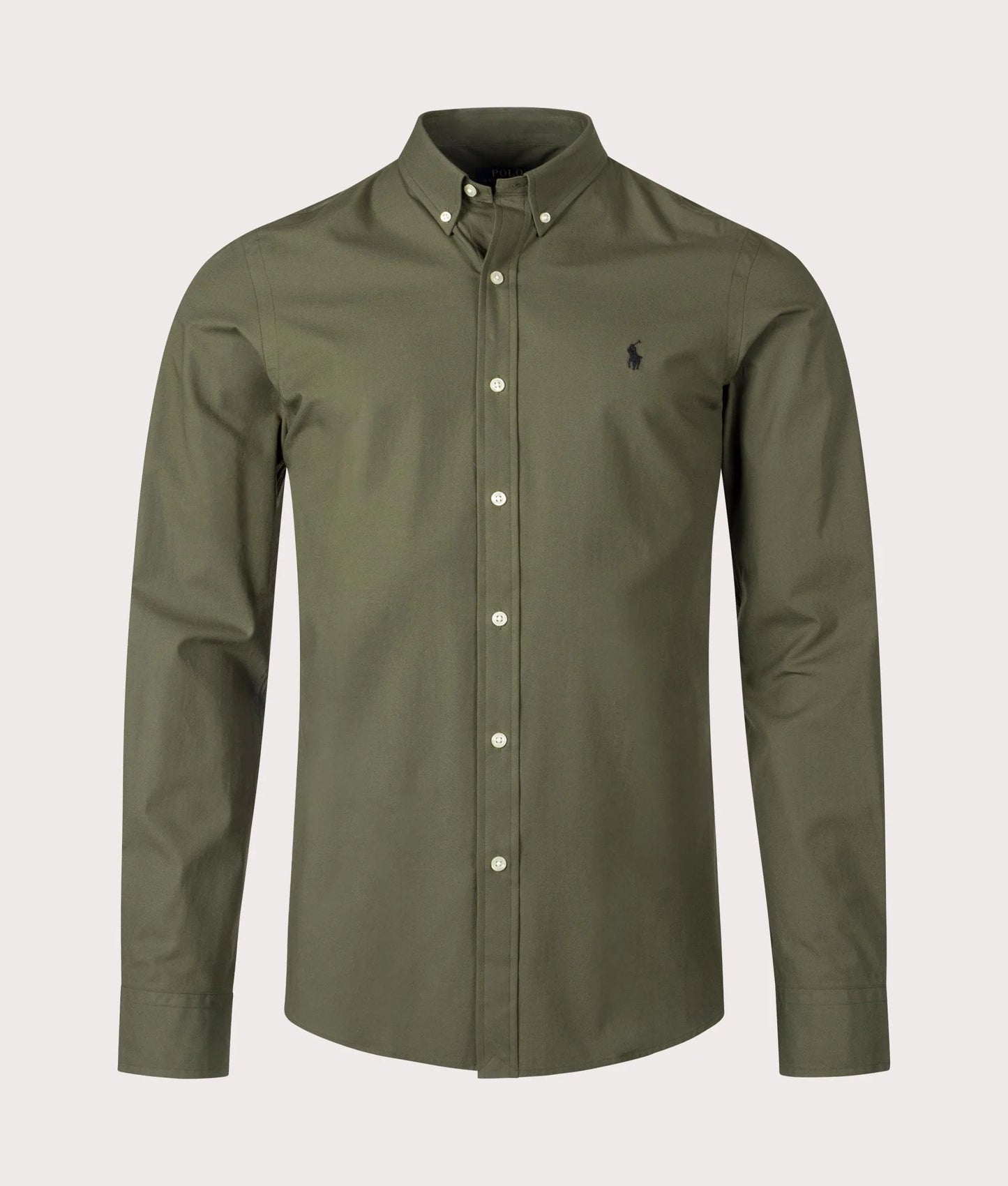 Slim Fit Stretch Poplin Shirt
