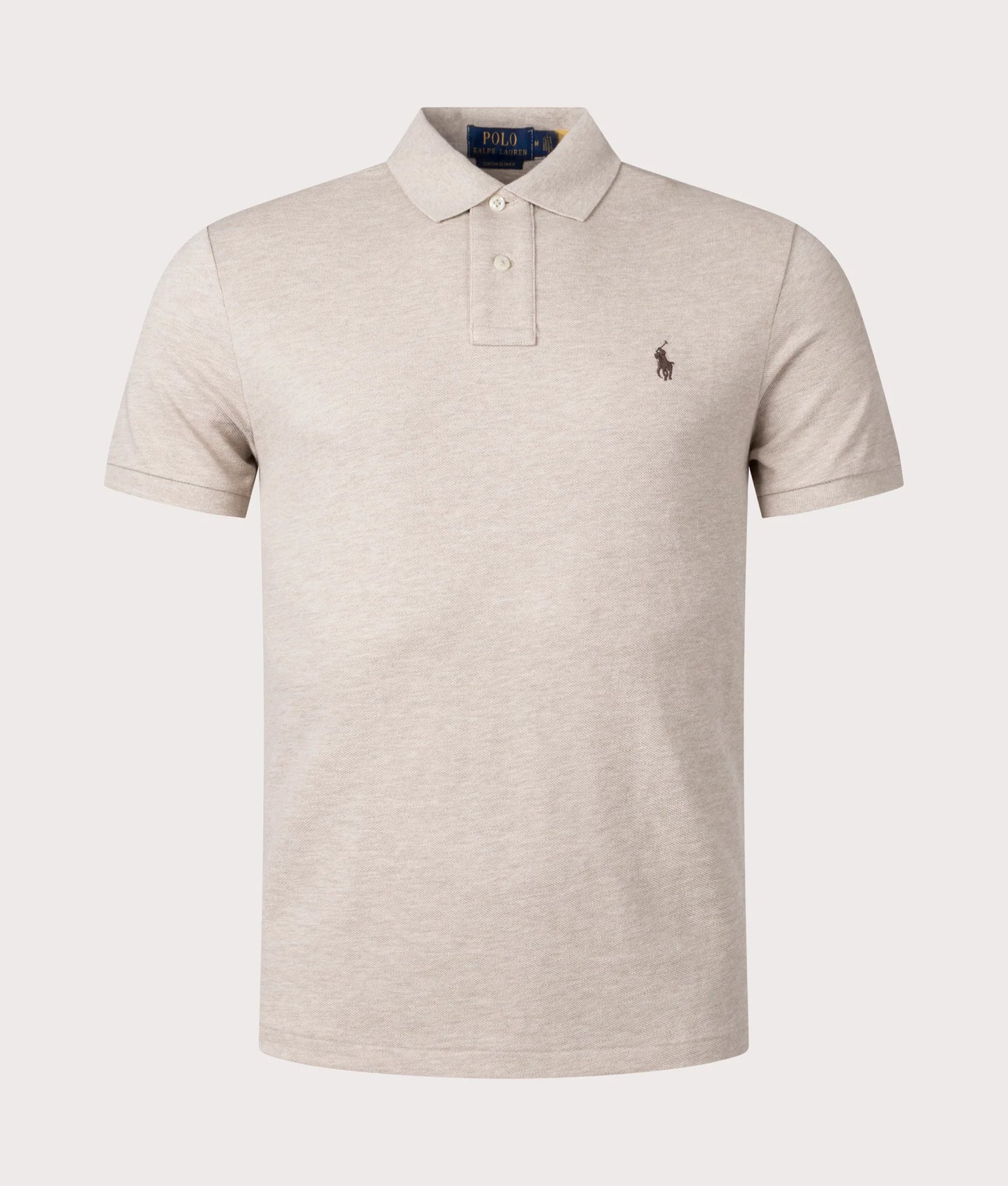 Custom Slim Fit Mesh Polo Shirt