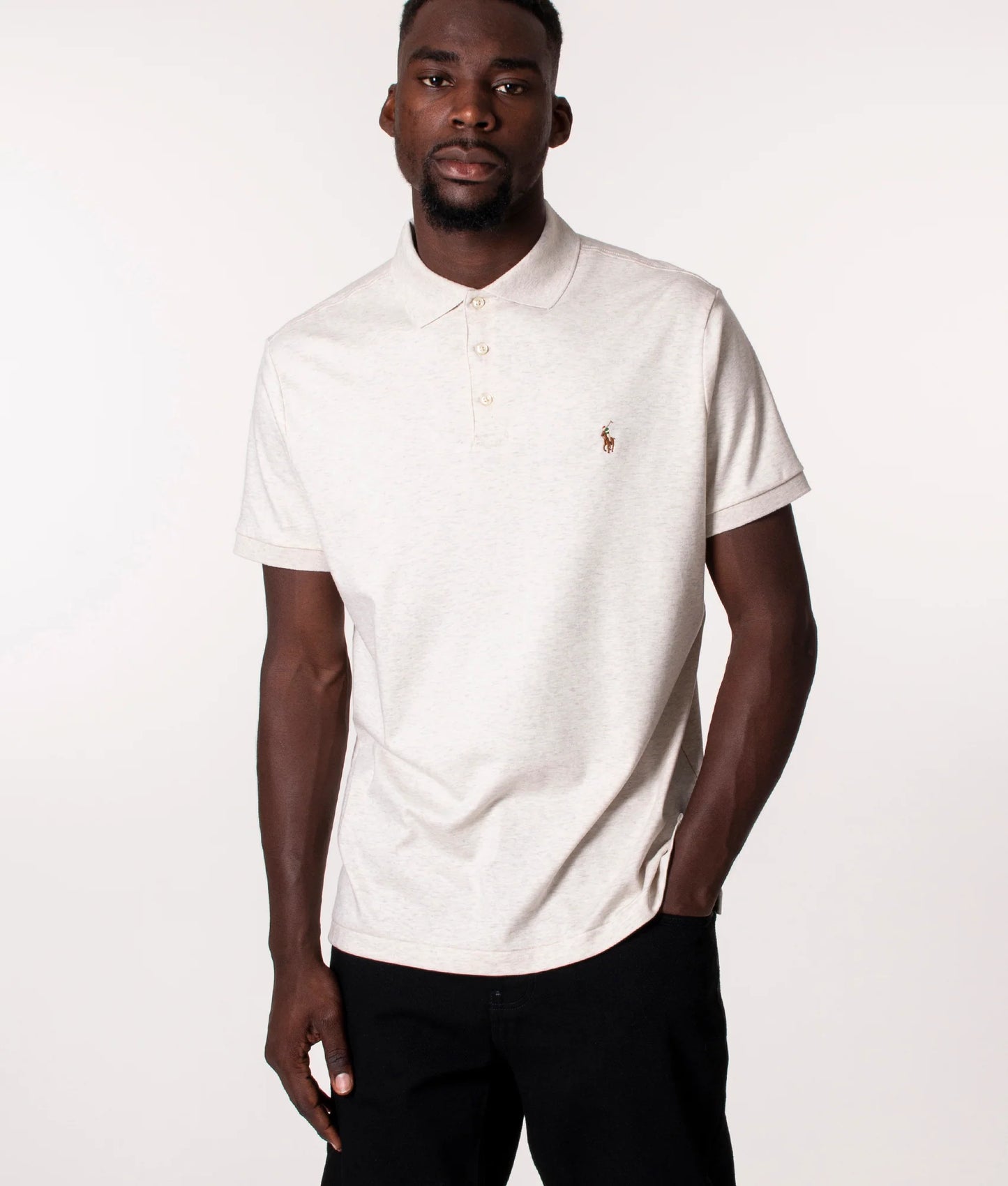 Custom Slim Fit Interlock Polo Shirt