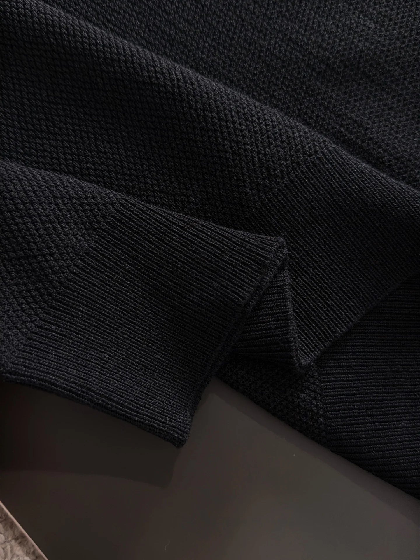 260511 New high-quality combed cotton yarn neckpiece stitched knitted polo shirt