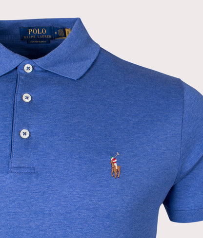 Custom Slim Fit Interlock Polo Shirt