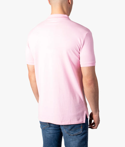 Custom Slim Fit Mesh Polo Shirt