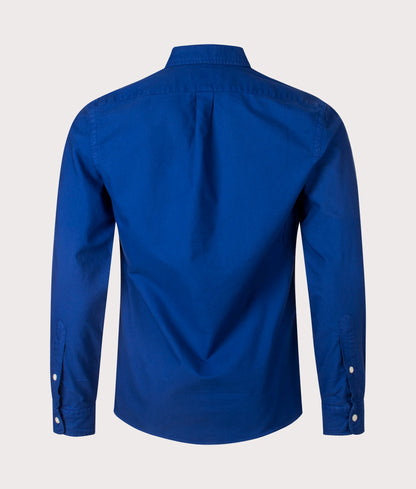 Slim Fit Garment-Dyed Oxford Shirt