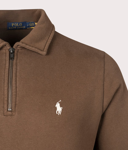 Quarter Zip Loopback Terry Sweatshirt