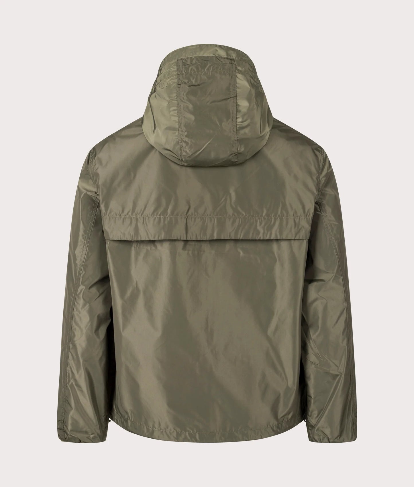 Zip Through Hooded Windbreaker Jacket