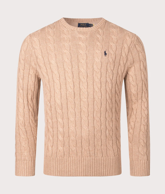 Cable Knit Cotton Jumper