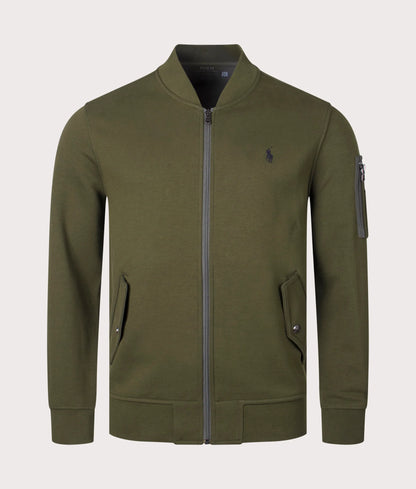 Double-Knit Bomber Jacket