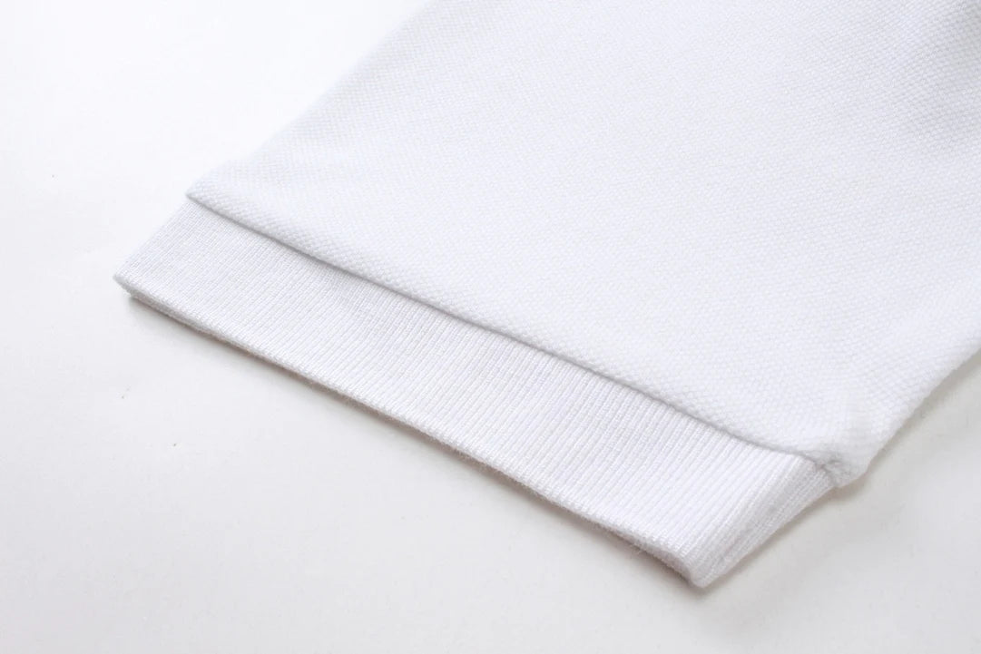 250313 New simple print knit POLO
