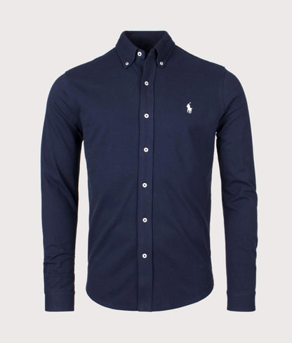 Relaxed Fit Featherweight Mesh Shirt