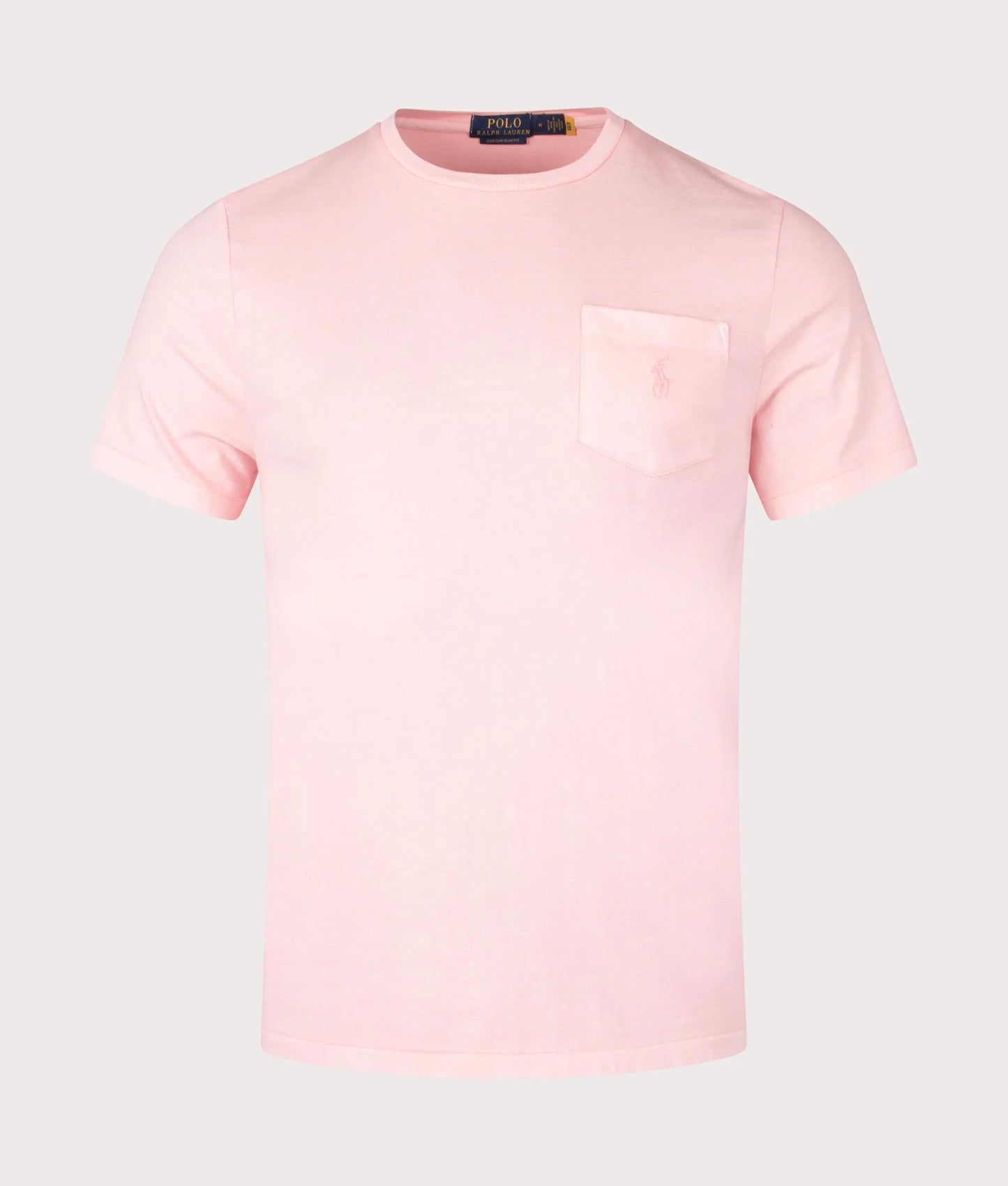 Custom Slim Mineral-Dyed Pocket T-Shirt