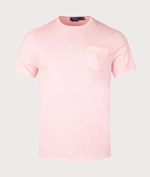 Custom Slim Mineral-Dyed Pocket T-Shirt