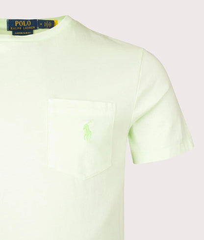 Custom Slim Mineral-Dyed Pocket T-Shirt