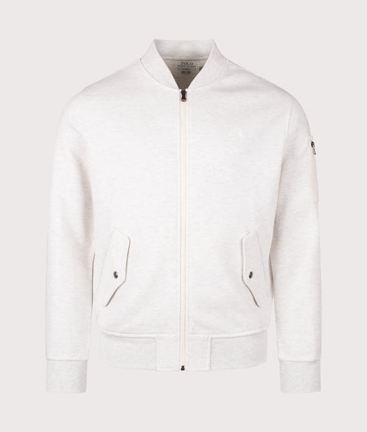 Double-Knit Bomber Jacket