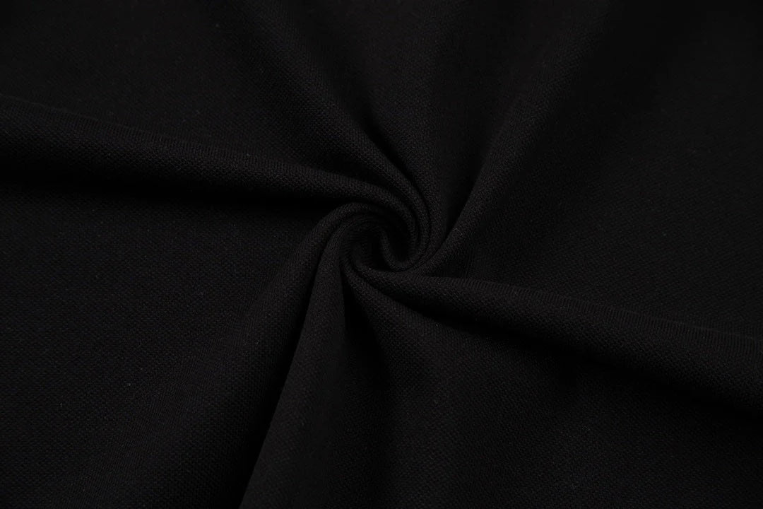 1203 New LOGO embroidery ribbon matching collar POLO shirt