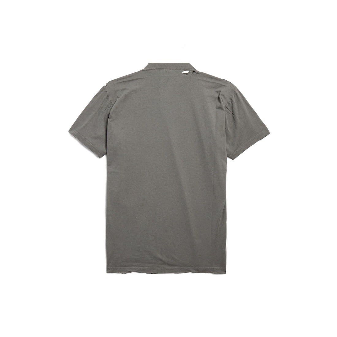 MEN'S HUMAN BEING SHIFTED T-SHIRT IN DARK GREY