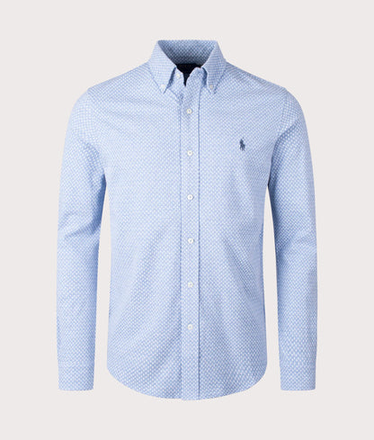 Print Featherweight Mesh Shirt