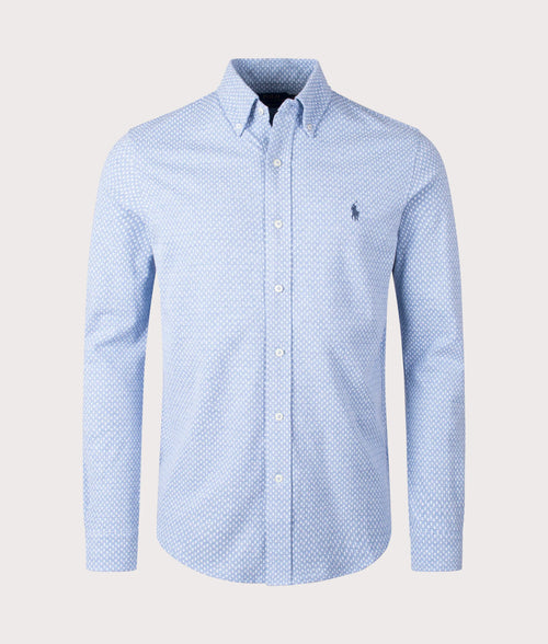 Print Featherweight Mesh Shirt