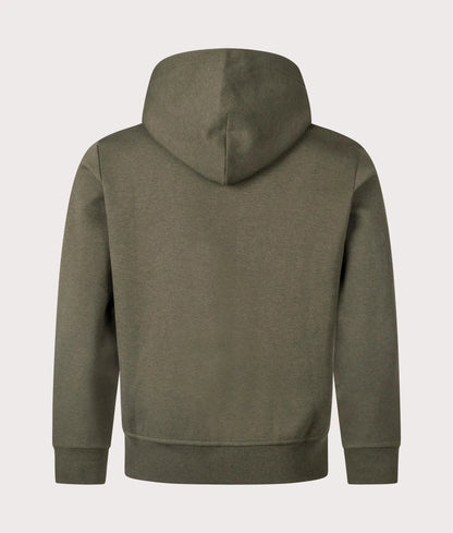 Zip Through Double Knit Hoodie