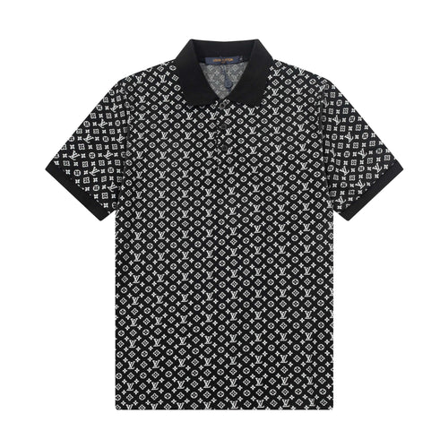 250305 New high quality jacquard fabric POLO shirt
